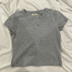 madewell grey shirt